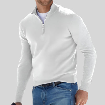 Logan™ | Luxe Men's Half-Zip Sweater