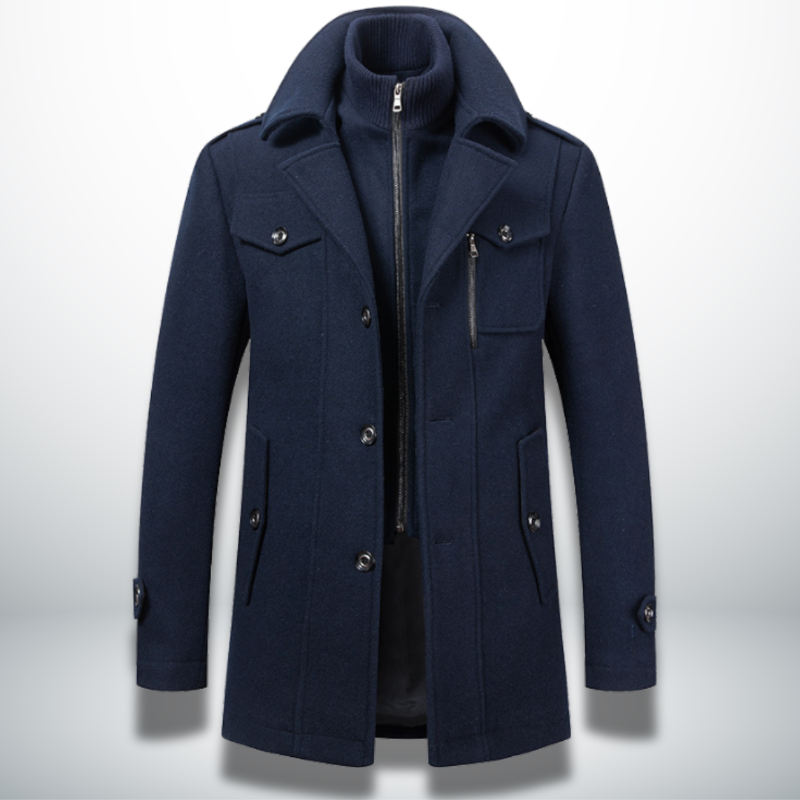 Luca™ | Sophisticated and Cozy Men's Coat