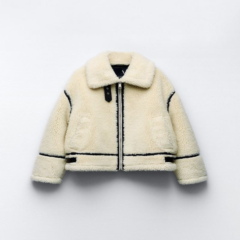 Ava™ - Luxe Sherpa Zip Teddy Jacket