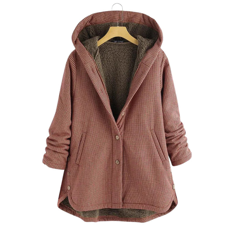 Nora™ - Cozy Hooded Winter Jacket