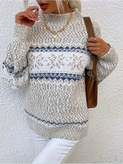 Aeris™ - Snowflake Knit Sweater