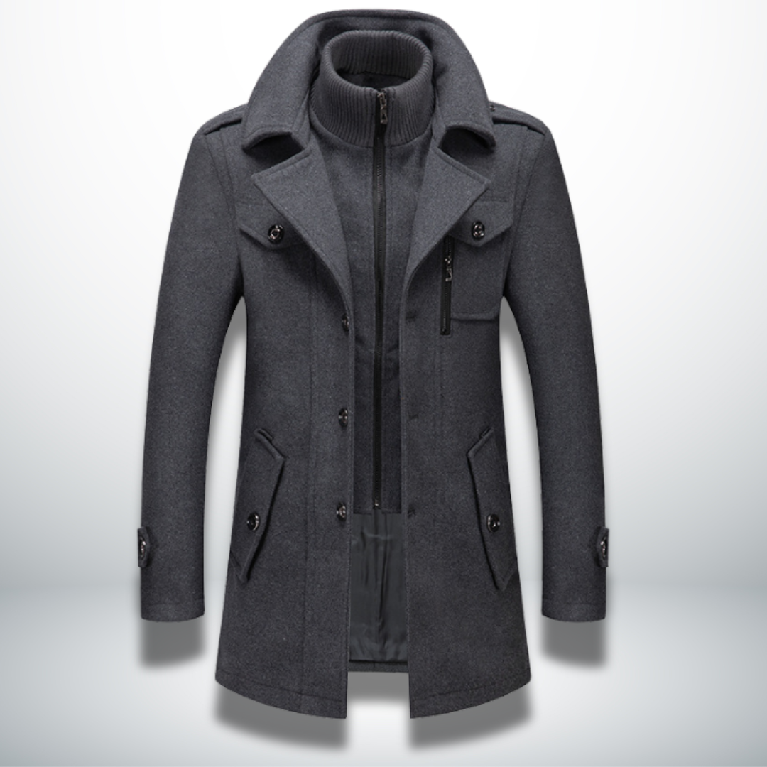 Luca™ | Sophisticated and Cozy Men's Coat