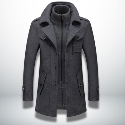 Luca™ | Sophisticated and Cozy Men's Coat