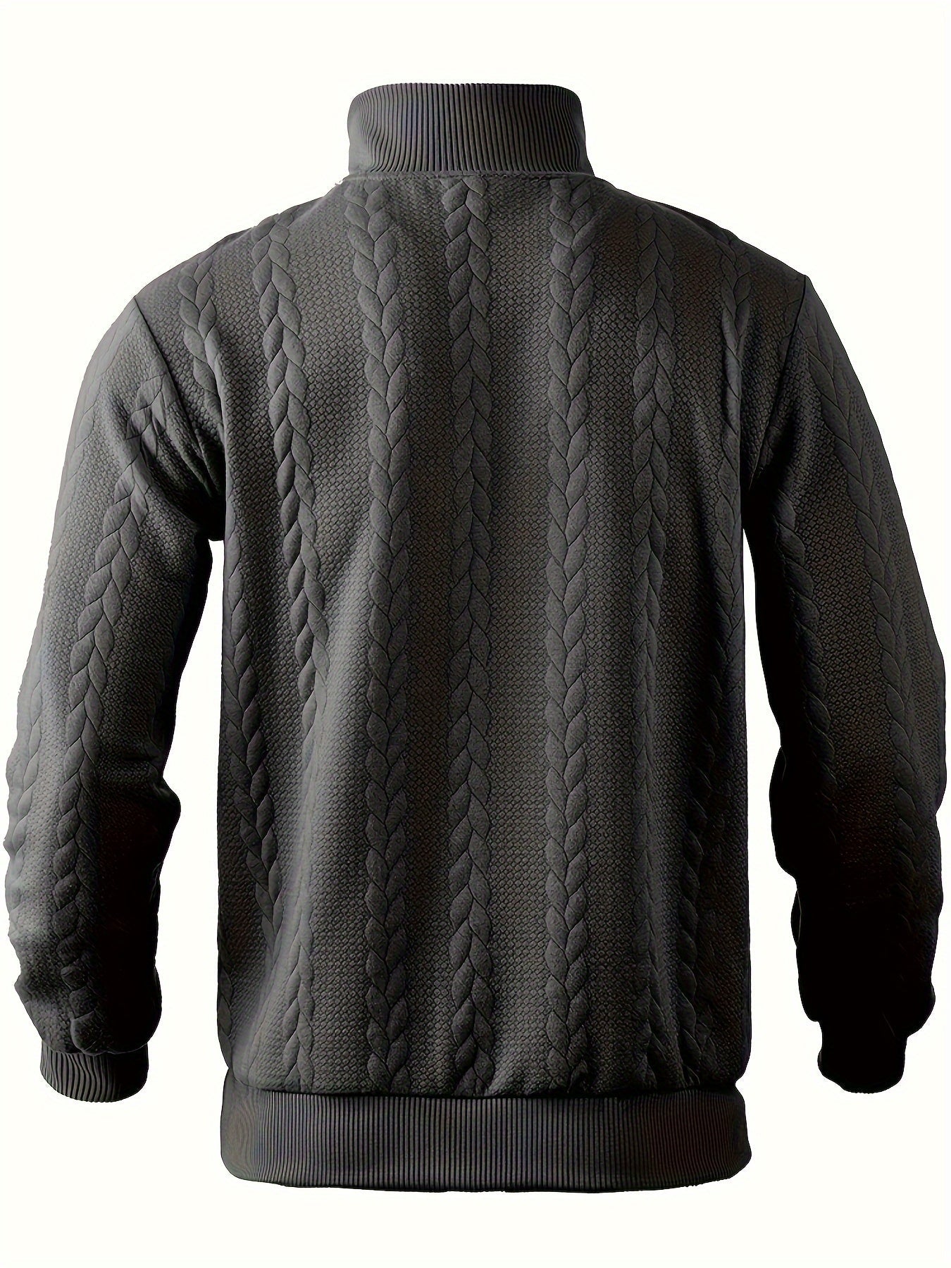 Liam – Vintage Men's Sweater with Zipper