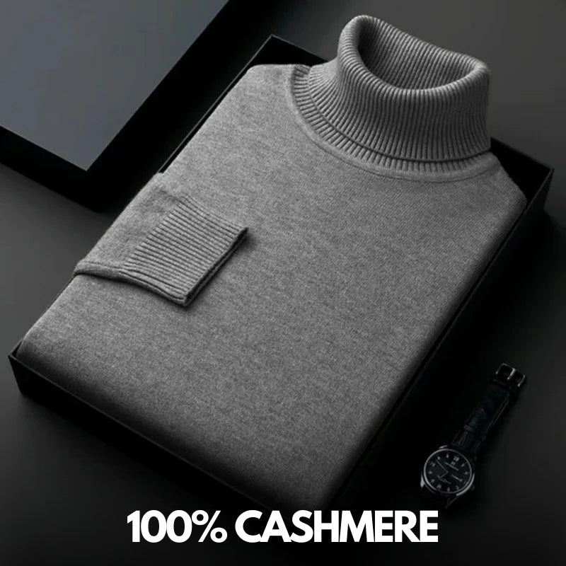 Franco™ | Luxurious Cashmere Turtleneck Sweater