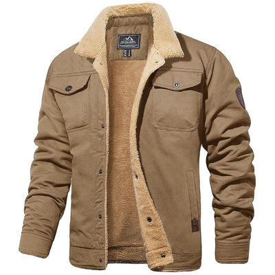 Hudson™ | Men's Sherpa-Lined Bomber Jacket