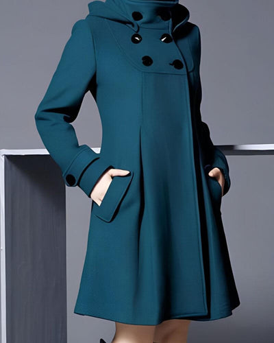 LUNA | COAT WITH SIDE POCKETS