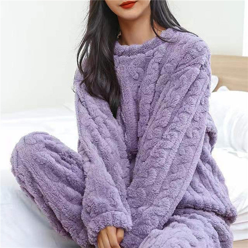 Olivia - Women's Fleece Pajamas