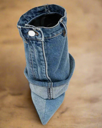 MICHELLE | DENIM STILETTO HEELS