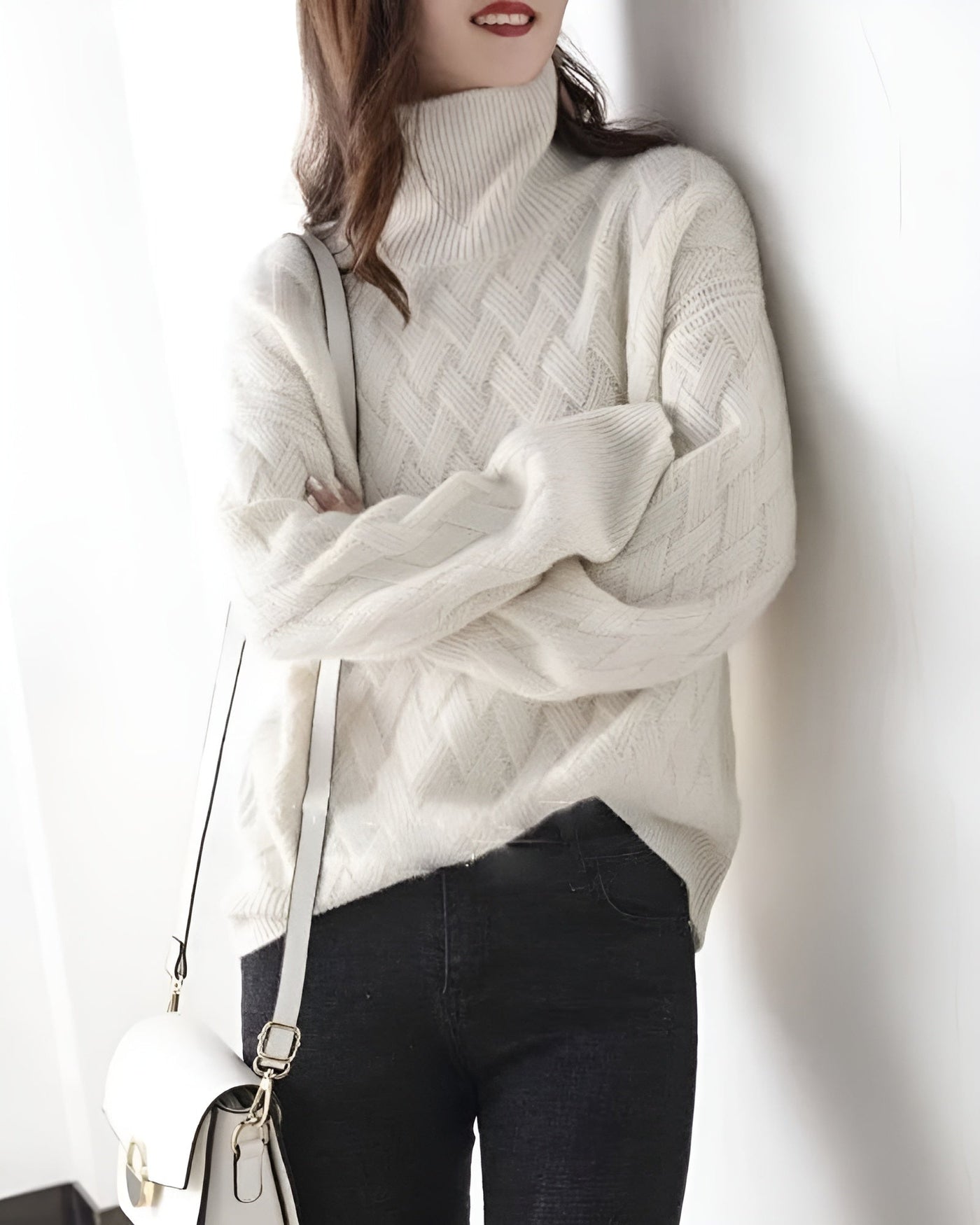 Zara™ - Cascade Turtleneck Sweater