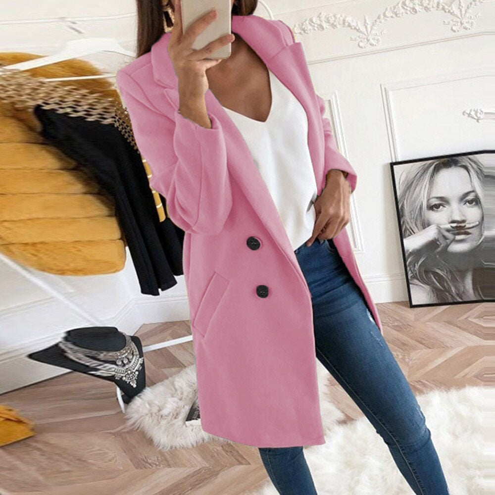 Sienna™ -  Classic Tailored Blazer Coat