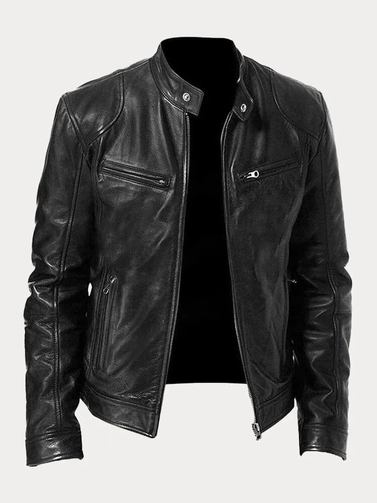 Lucas™ - Classic Leather Jacket