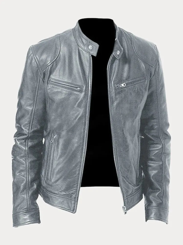 Lucas™ - Classic Leather Jacket