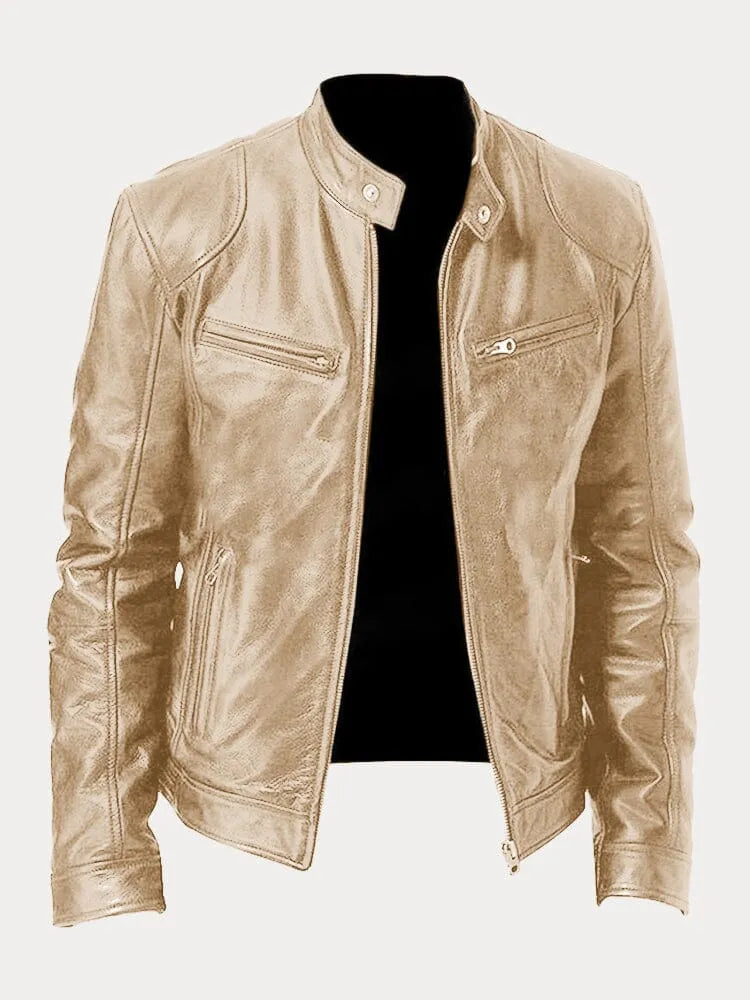 Lucas™ - Classic Leather Jacket