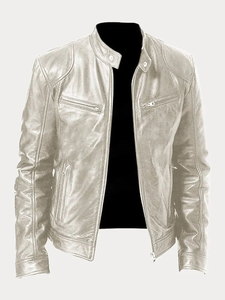 Lucas™ - Classic Leather Jacket