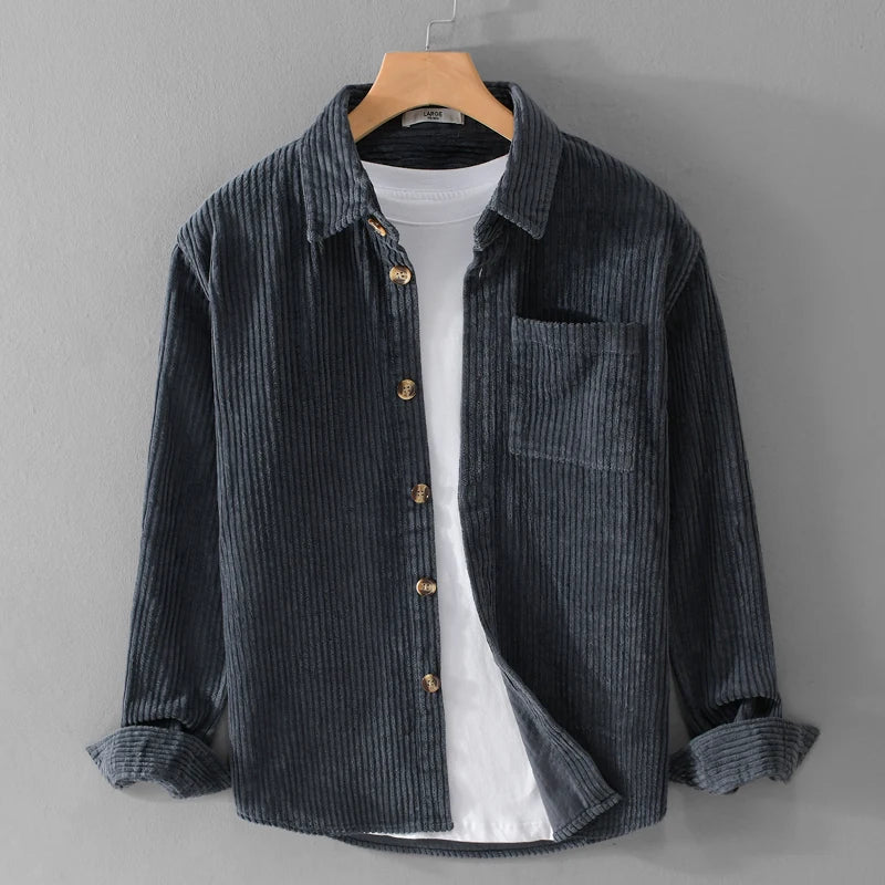 Cedar™ | Corduroy Button-Up Shirt