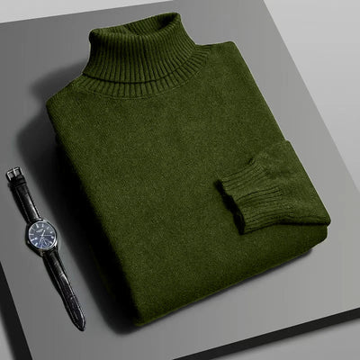 Franco™ | Luxurious Cashmere Turtleneck Sweater