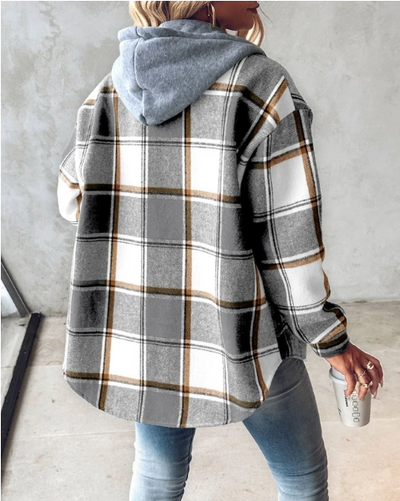 Sierra™ Plaid Hooded Flannel Jacket