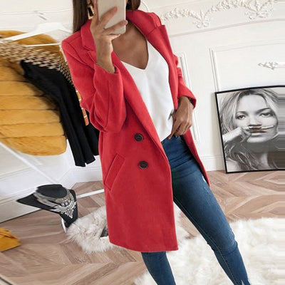 Sienna™ -  Classic Tailored Blazer Coat