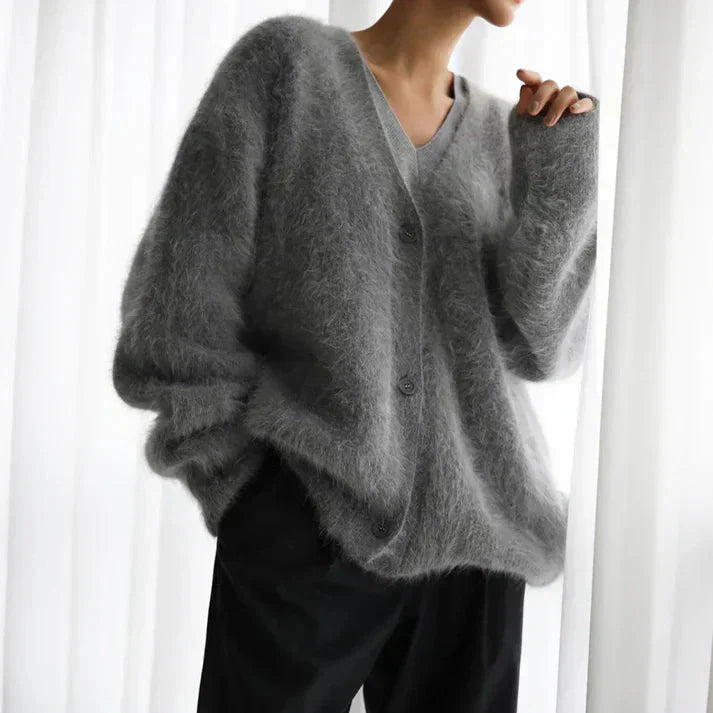 Seren™ - Luxe Fuzzy Knit Cardigan