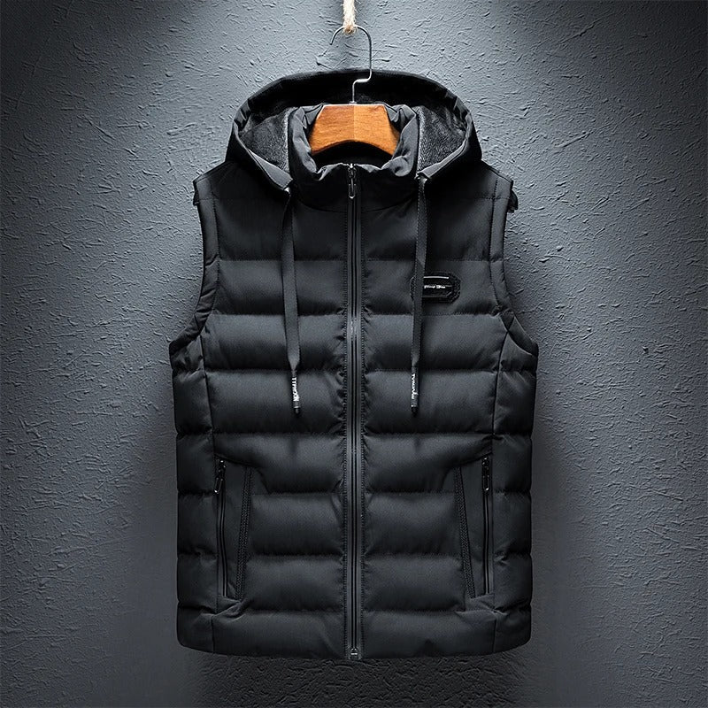 Renzo™ - Sleek Hooded Vest