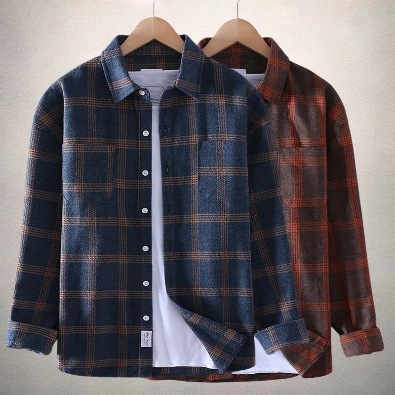 Dean™ | Vintage Plaid Men's Shirt