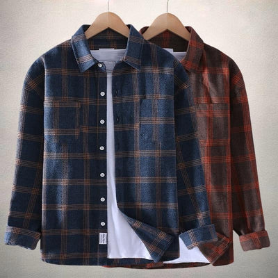 Dean™ | Vintage Plaid Men's Shirt