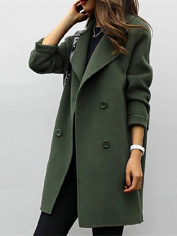 Mira™ - Iconic Wool Trench Coat